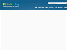 Tablet Screenshot of dirlibrary.com
